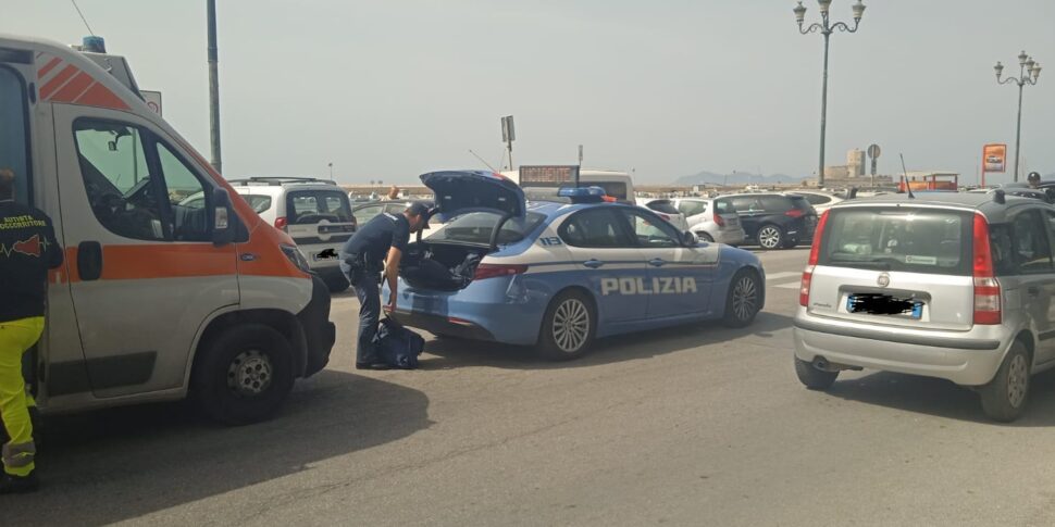 Incidente durante un moto raduno a Trapani, un giovane in ospedale