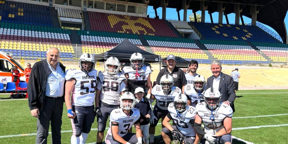 Riapre a Palermo il velodromo Borsellino, la prima partita è di football americano