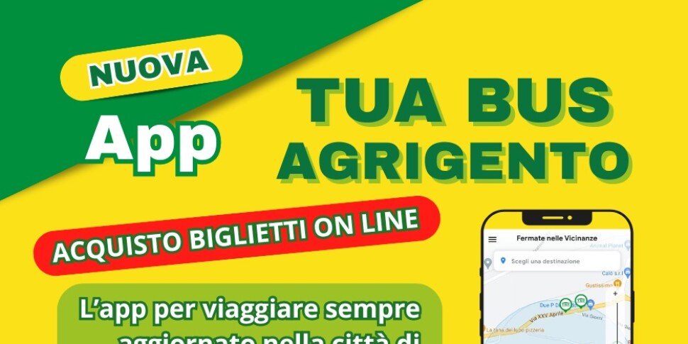 Agrigento, arriva una nuova app per il trasporto pubblico urbano: ecco come funziona