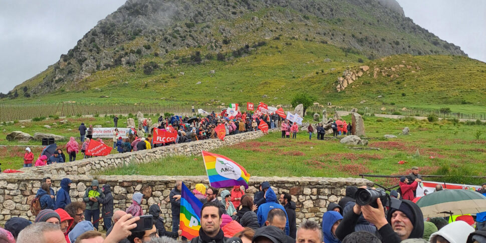 Il Primo Maggio a Portella della Ginestra, l'appello della Cgil ai partiti per abrogare il Jobs Act