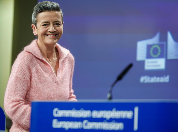 Vestager, 'sviluppo dei chip a Catania aiuta la svolta Ue'