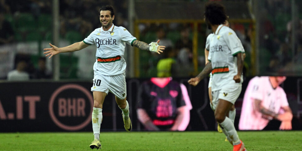 Pierini guastafeste, il Venezia gela il Barbera: ora il Palermo avrà bisogno di due gol