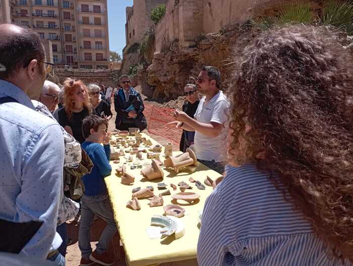 Archeologia: folla all'Open day del Fossato punico a Marsala