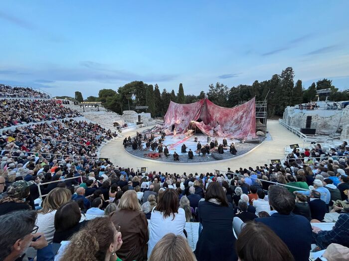 Tutto esaurito al Teatro di Siracusa per la prima di Aiace