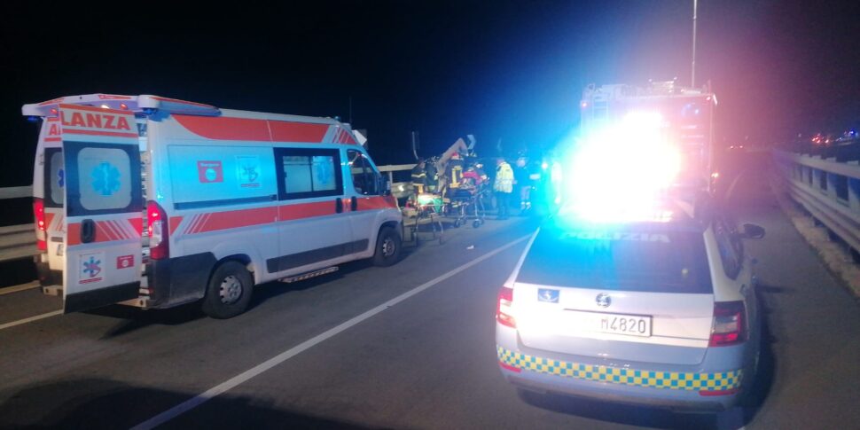 Incidente sulla strada statale 626 Caltanissetta-Gela: due morti e quattro feriti