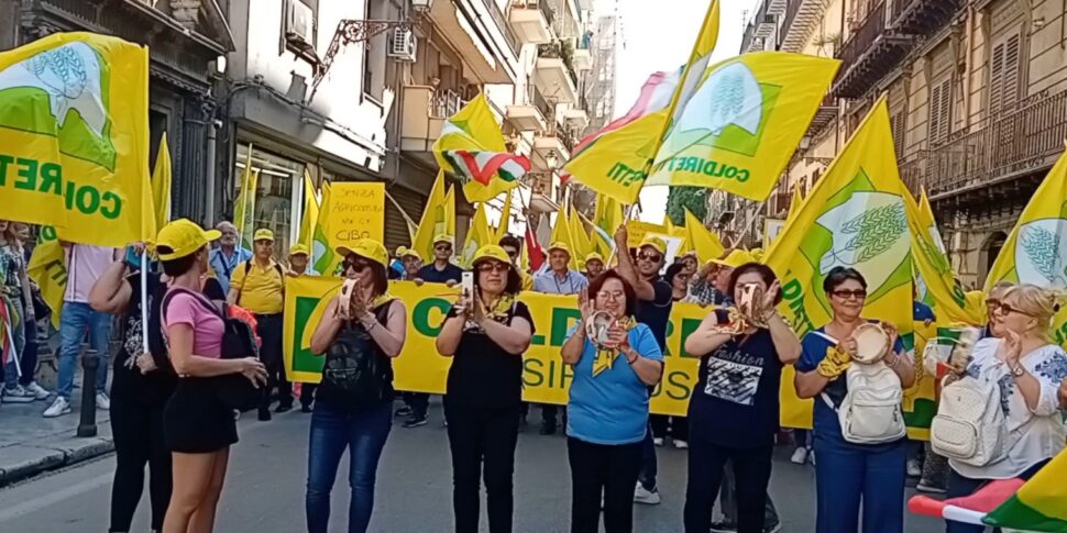 A Palermo la protesta degli agricoltori, in 20mila in corteo verso la Regione