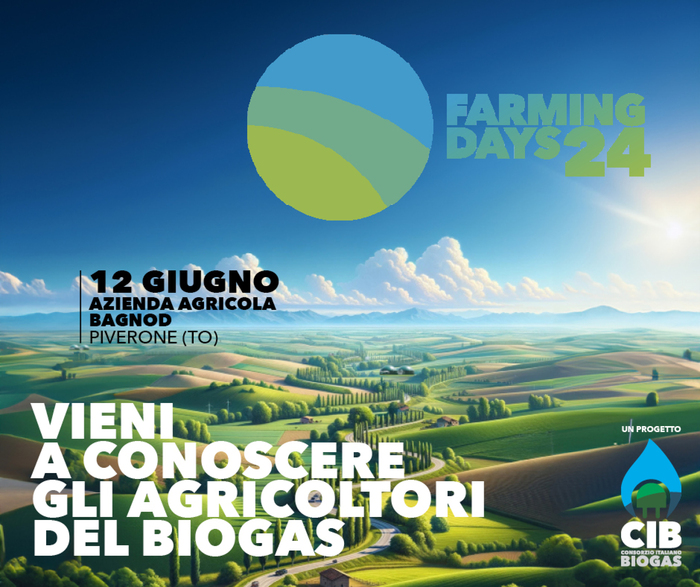 Consorzio italiano biogas, a Piverone prima tappa Farming days