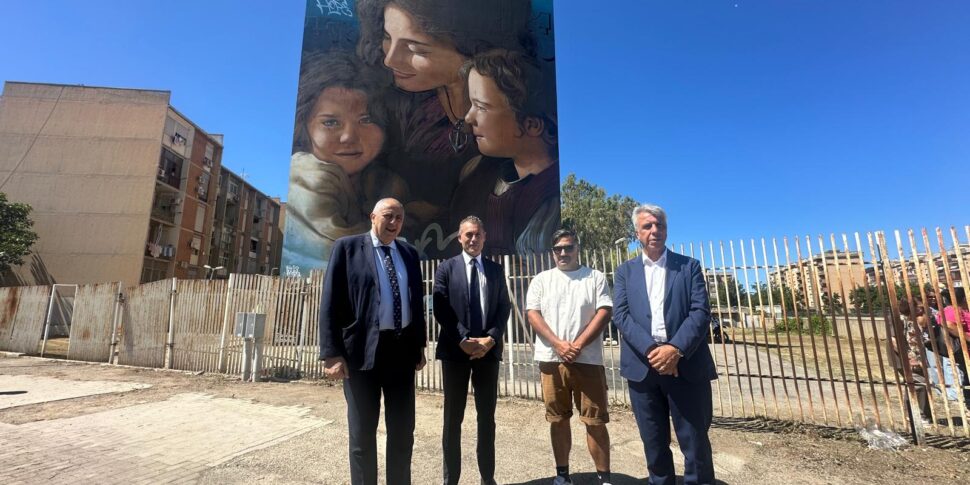 Hope, un murales per ridare speranza allo Sperone di Palermo