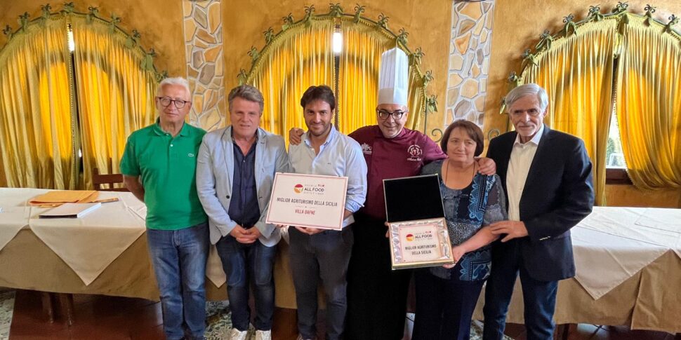 A Villa Dafne di Alia il premio come migliore agriturismo in Sicilia