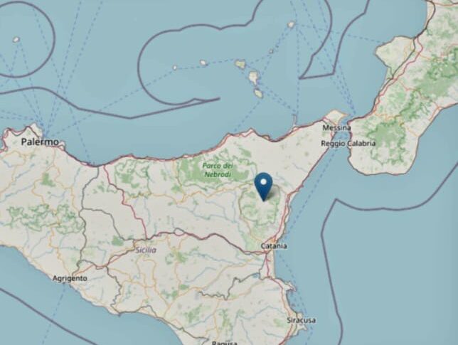 La terra trema in Sicilia, scosse al largo delle Eolie e nel Catanese