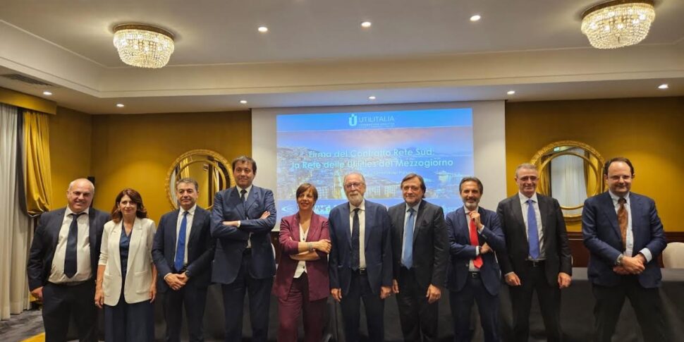 Pa­ler­mo, un net­work fra le azien­de di ser­vi­zi pub­bli­ci del Mez­zo­gior­no: Amg Ener­gia ade­ri­sce alla Rete Sud