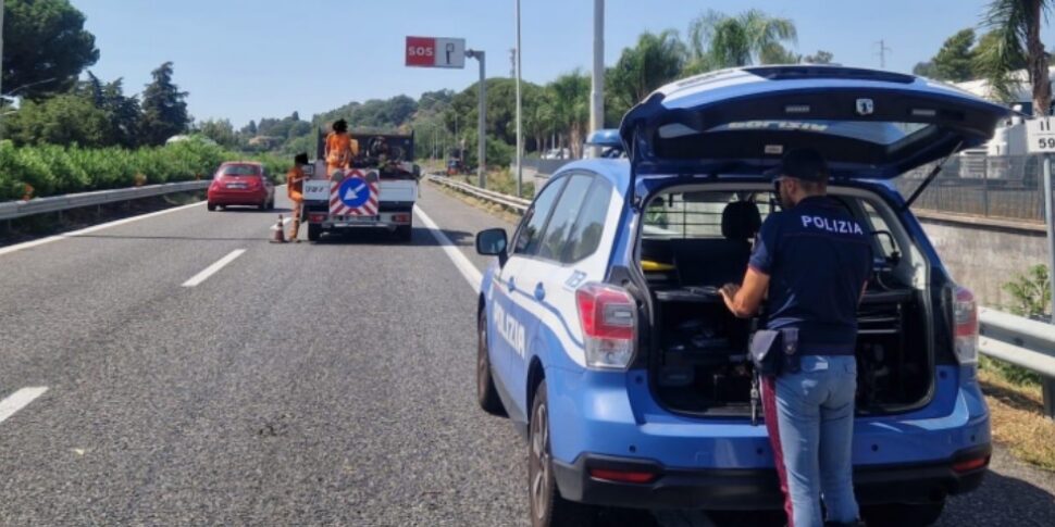 Autostrada Messina-Catania, chiuso un cantiere irregolare: dovrà ripristinare le condizioni di sicurezza