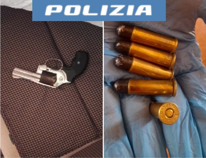 Pistola e proiettili sotto materasso culla, arrestato a Catania