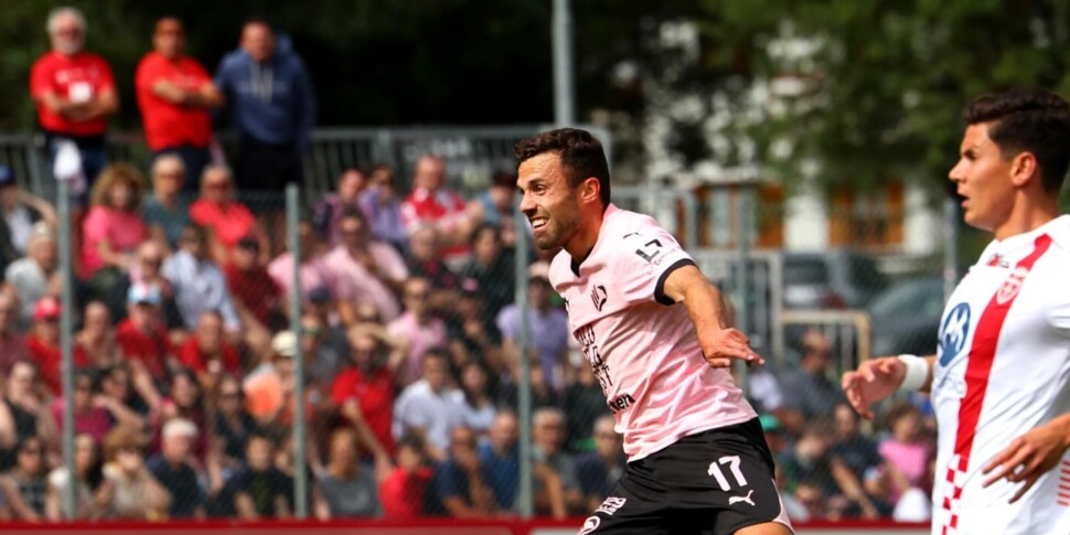 Gol di Di Francesco: il Palermo vince l'amichevole contro il Monza