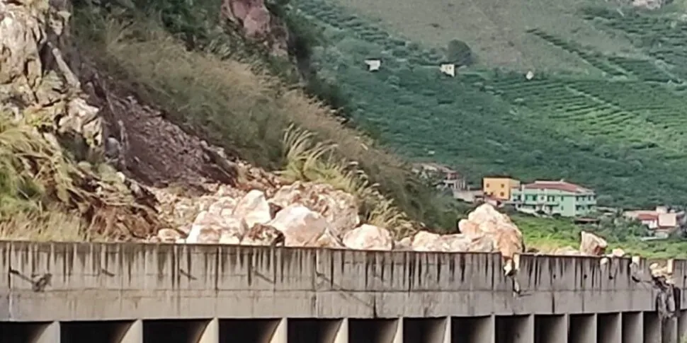 La frana sulla strada provinciale 37, il sindaco di Belmonte Mezzagno: «Dopo 3 anni non si perda altro tempo»