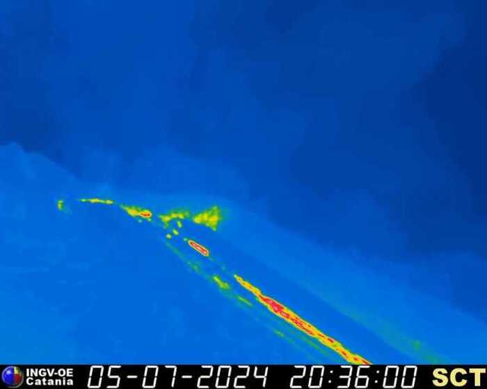 Stromboli: ripresa attività effusiva sulla Sciara del fuoco