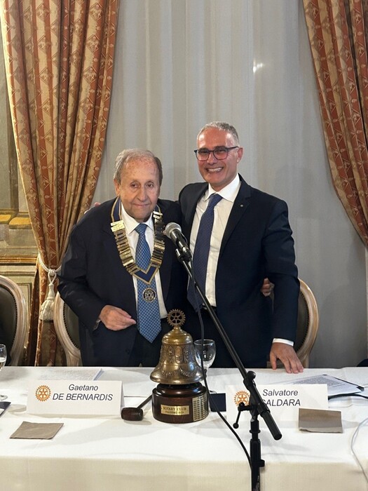 Gaetano De Bernardis nuovo presidente Rotary Palermo Sud