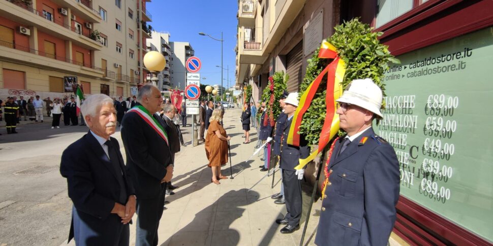 Palermo, commemorato Boris Giuliano: 45 anni fa il capo della Mobile fu ucciso da Bagarella