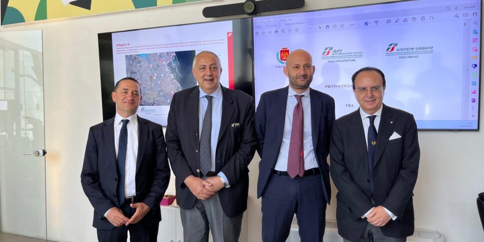 Palermo, firmato protocollo con Rfi e Fs per la rigenerazione urbana: ecco il progetto