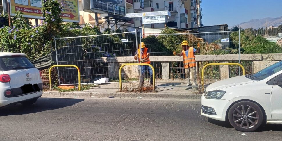 Palermo, completate le opere di manutenzione: il ponte Oreto torna ad essere sicuro