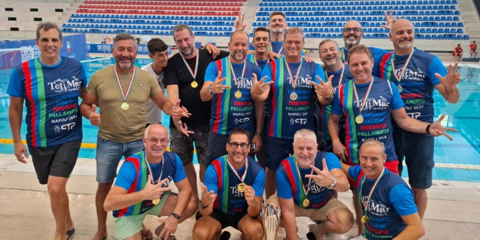 Pallanuoto, Tortorella para 4 rigori e regala al Telimar lo scudetto della categoria Master Over 50