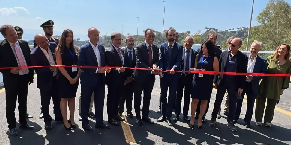 Riaperto il viadotto Ritiro sulla A20 Messina-Palermo, Schifani: «Opera strategica per la viabilità»