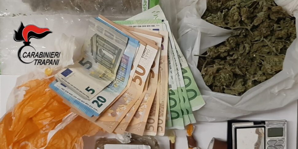 Spaccio di droga, tre arresti fra Alcamo e Castelvetrano