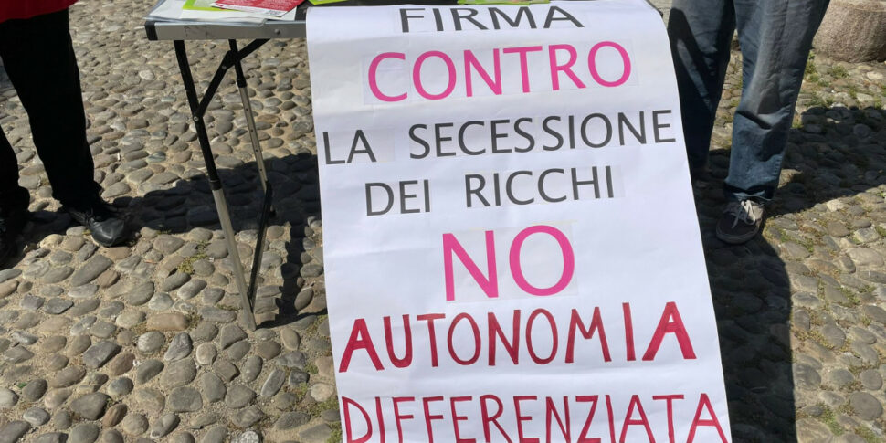 Autonomia differenziata, in Sicilia già raccolte centomila firme