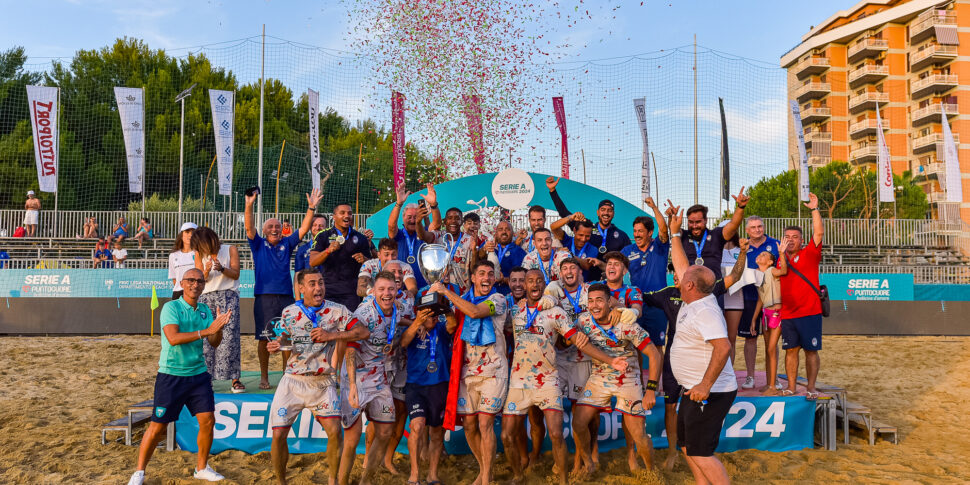 Scudetto al Catania nel beach soccer: battuto il Pisa in finale