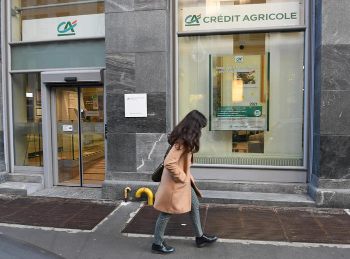 Credit Agricole chiude semestre con utile oltre 4 miliardi