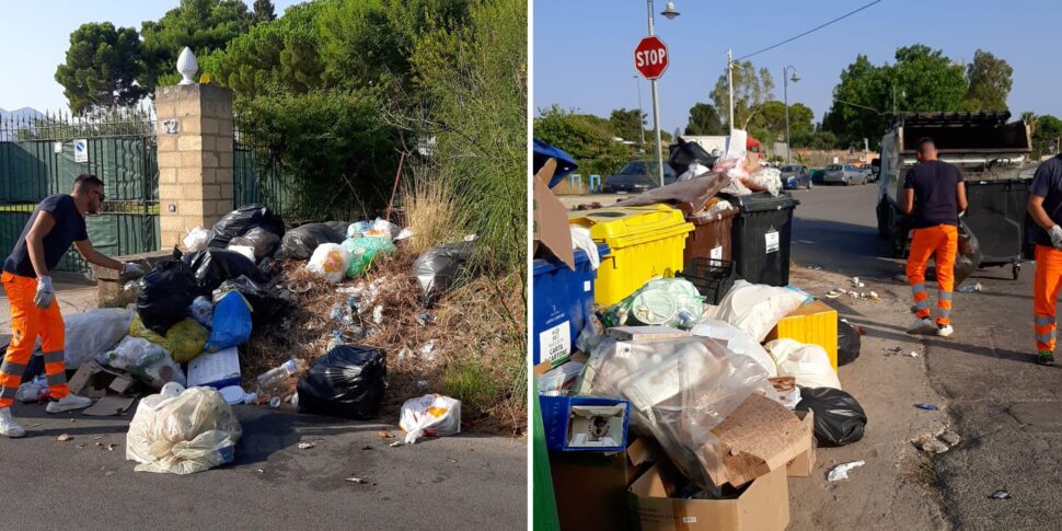 Carini, raccolta dei rifiuti anche a Ferragosto: il sindaco si sfoga contro chi getta a terra la spazzatura