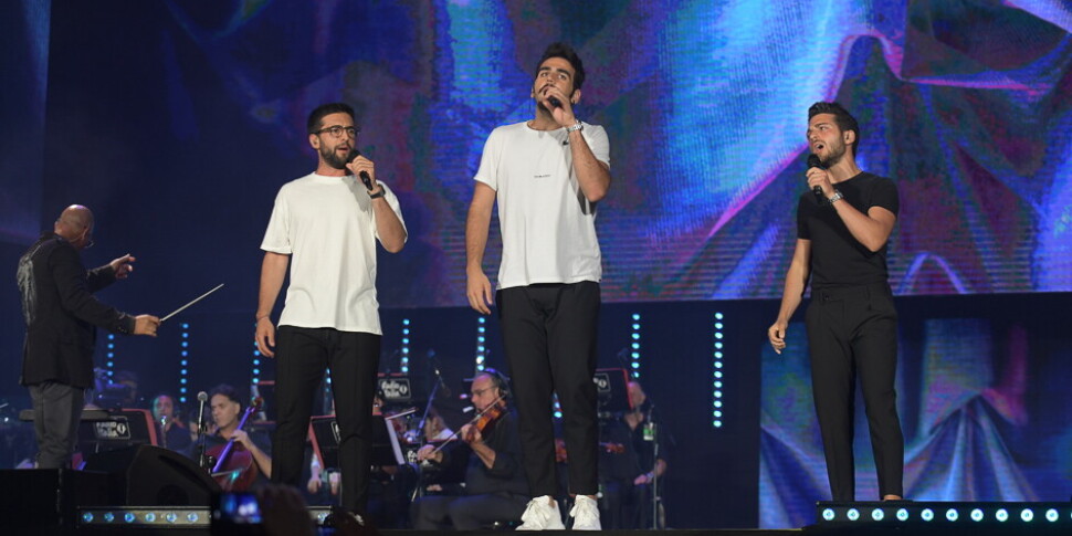 Il Volo registra due concerti per le tv alla Valle dei Templi