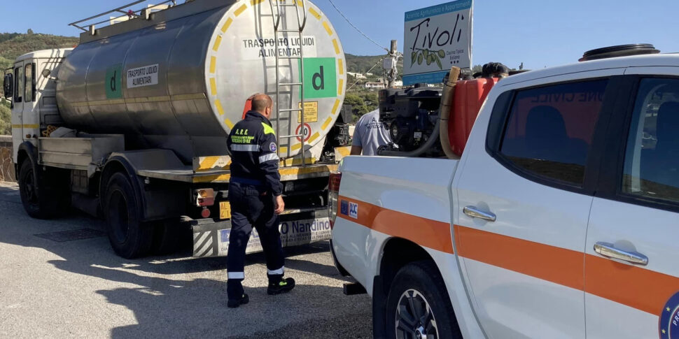 Torna l'acqua a Panarea, ma a Lipari manca nella frazione di Quattropani