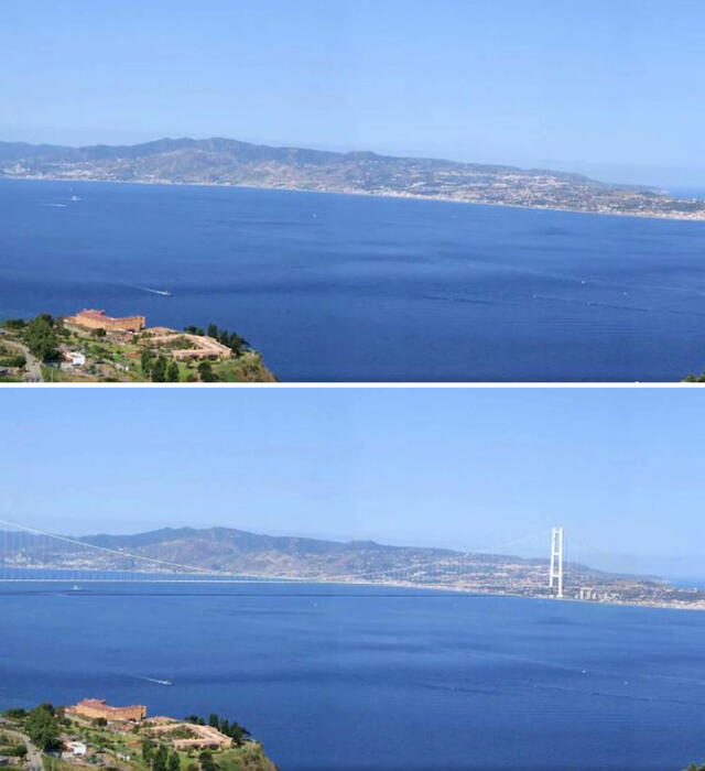 Manifestazione a Messina contro ponte sullo Stretto