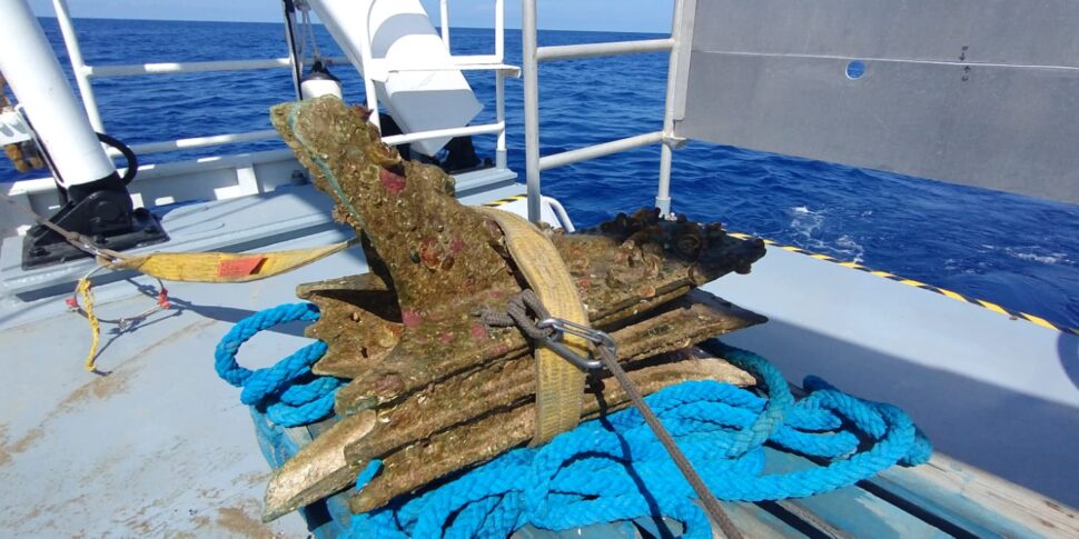 Recuperato in mare un rostro della Battaglia delle Egadi