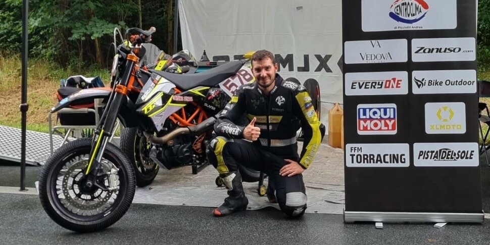 Da Noto al tetto d'Europa, Sallustro nuovo campione di Supermoto Hill Climb