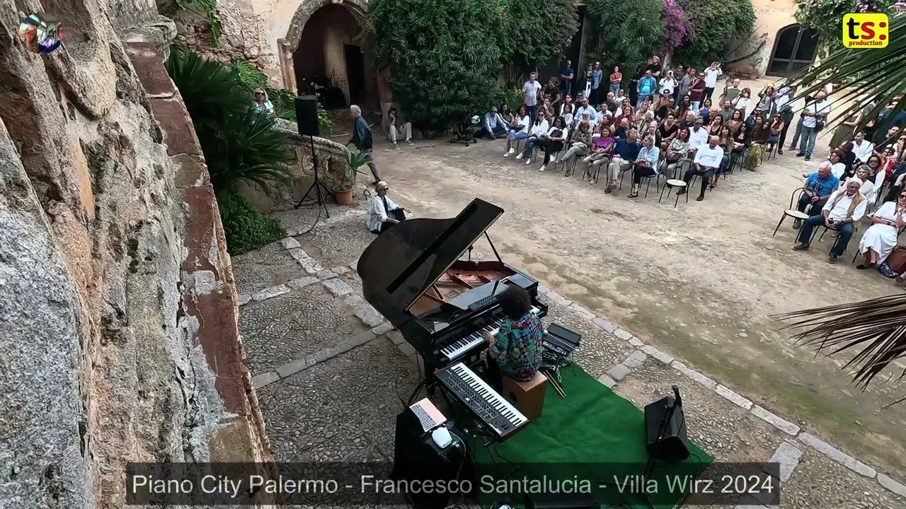 Piano City Palermo 2024 FRANCESCO SANTALUCIA | Soundtrack, elettronica Villa Wirz parte 1