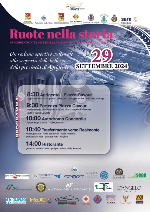 D Aci Agrigento 3 eventi per promuovere turismo e motorismo