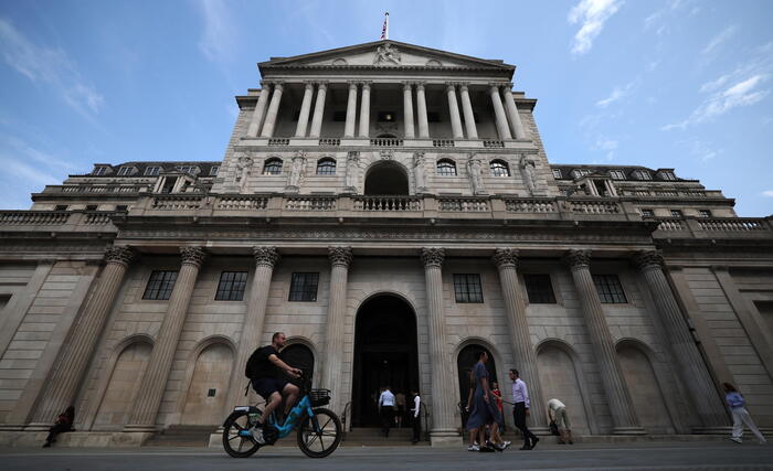 Bank of England lascia i tassi di interesse al 5%