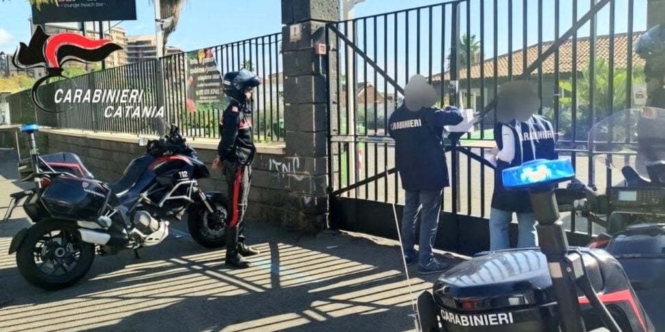 Catania, sequestrato il lido «Miami» per gestione illecita