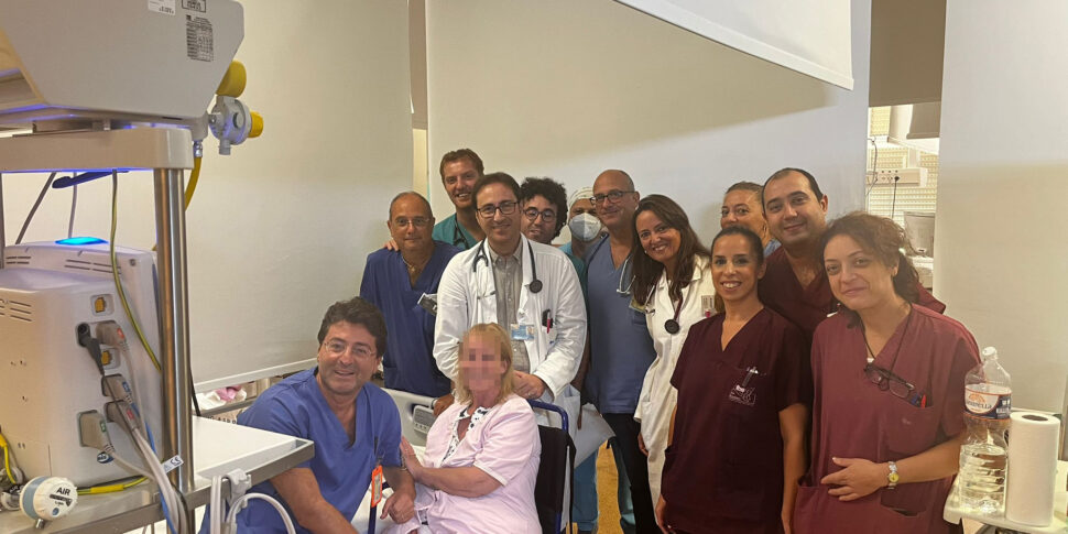 Tre equipe salvano la vita ad una donna, lavorano insieme l'ospedale Ingrassia e Villa Maria Eleonora di Palermo