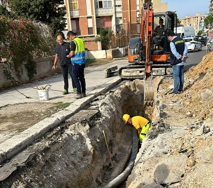 Fuga di gas a Palermo, riparata tubatura