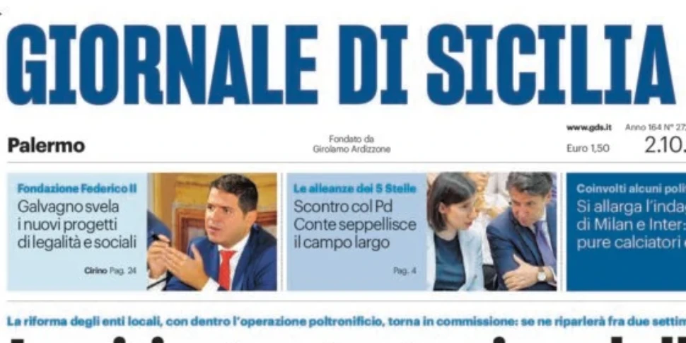 Si amplia la rete di distribuzione del Giornale di Sicilia, il quotidiano nelle aree di servizio Eni-Giuliano