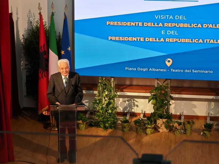 Mattarella, Italia sostiene l'approdo di Tirana nella Ue