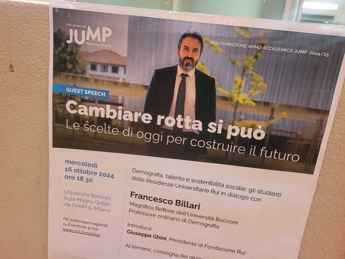 Talento e formazione,riparte progetto Jump di Fondazione Rui