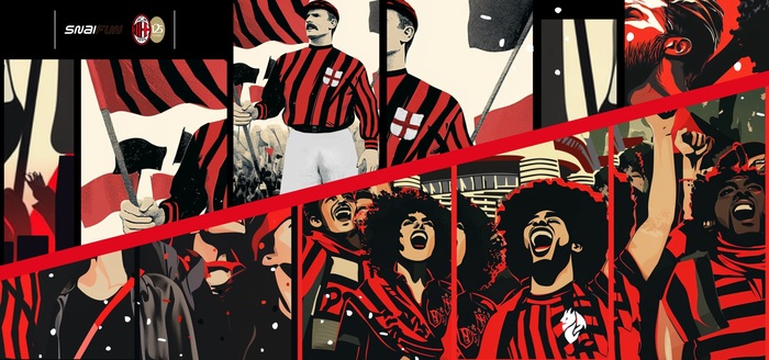 Snaifun lancia un sondaggio sul murale dei 125 anni del Milan