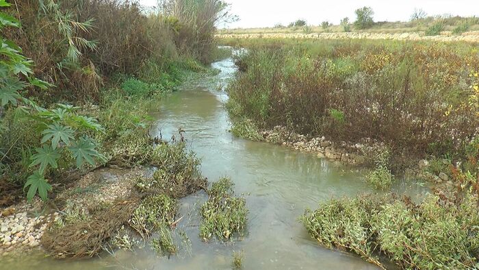 Siccità: l'acqua del Verdura a Ribera si disperde in mare