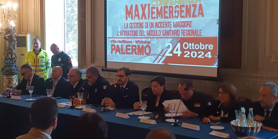 Sicilia, potenziato il servizio di soccorso nelle maxi emergenze