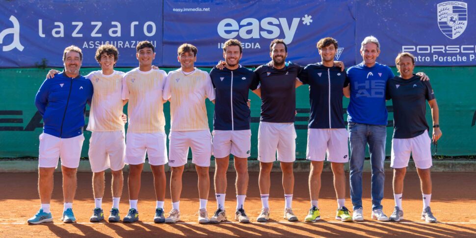 Tennis, serie A1: tutto facile per i ragazzi del Ct Palermo