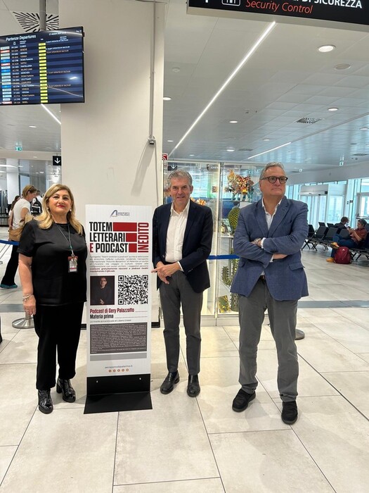 All'aeroporto di Palermo Totem letterari per i passeggeri